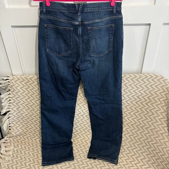 Duluth Trading Co Daily Denim Flannel Lined Straight Leg Jeans - Picture 10 of 11